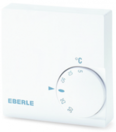 Room temperature controller, 24 V, 5 to 30 °C, white, 111110221100