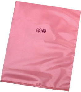 ESD packaging bag, Pink Polybag LDPE