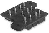 Relay socket for Power relay, 2-1393844-3