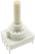 Step rotary switches, 10 stage, 36°, interrupting, 150 mA, 60 V, RTAP4ES10M25NS