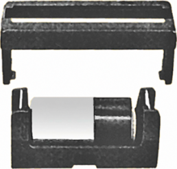 Battery holder for 1/2 mignon cell, 1 cell, PCB mounting
