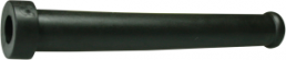 Bend protection grommet, cable Ø 9 mm, L 85 mm, PVC, black