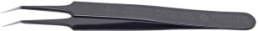 ESD SMD tweezers, uninsulated, antimagnetic, stainless steel, 120 mm, 5-052-UF-13