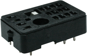 Relay socket for comb relay, 9-1393809-1