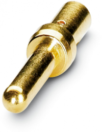 Pin contact, 0.08-0.56 mm², crimp connection, nickel-plated/gold-plated, 1238328