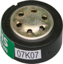 Microphone capsule, 200 Ω, 10 Hz to 10 kHz, black