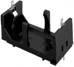 Battery holder for baby cell, 1 cell, PCB mounting
