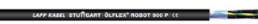 PUR Robot cable ÖLFLEX ROBOT 900 P 25 x 0.25 mm², unshielded, black