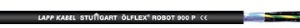 PUR Robot cable ÖLFLEX ROBOT 900 P 2 x 1.0 mm², unshielded, black