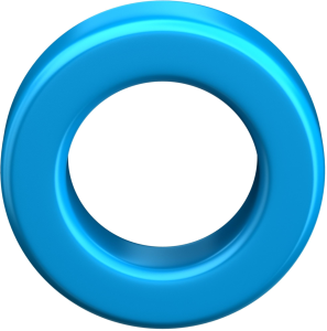 Ring core, T38, 6440 nH, ±30 %, outer Ø 16 mm, inner Ø 9.6 mm, (H) 6.3 mm