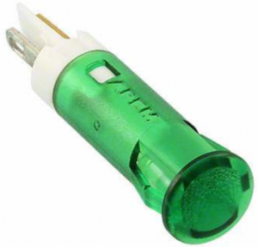 LED signal light, 24 V (DC), green, 0.04 cd, Mounting Ø 6 mm, LED number: 1