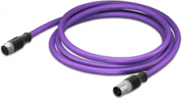 TPU data cable, CANopen/DeviceNet, 5-wire, AWG 24-22, purple, 756-1405/060-005