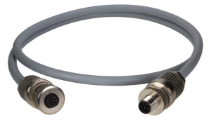 Sensor actuator cable, M12-cable socket, straight to open end, 5 pole, 10 m, PVC, gray, 2133A700523100