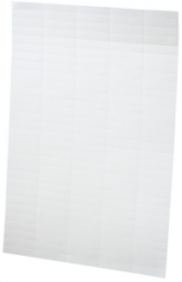 Label, (L x W) 297 x 210 mm, white, DIN-A4 sheet with 50 pcs