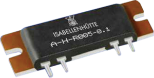 Metal film resistor, 100 mΩ, 10 W, ±0.1 %