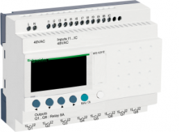 Compact smart relay Zelio Logic - 20 I O - 48 V AC - no clock - display