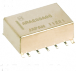 RF relays, 2 Form C (NO/NC), 50 Ω, 1 GHz, 1 A, 30 V (DC), ARA200A12J