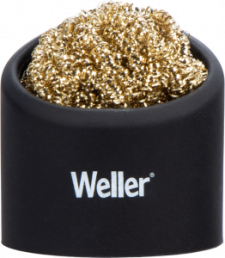 CLEANER, WELLER BRASS TIP WIRE SPONGE WITH SILICONE HOLDER