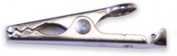 Alligator clip, max. 4.8 mm, L 27.69 mm, solder/crimp connection, BU-30