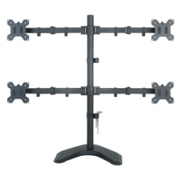 Desk mount, (L x W x H x D) 735 x 320 x 740 x 260 mm, for 4 LCD TV LED 13 to 27 inch, max. 40 kg, ICA-LCD-2540