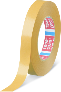 Double-sided fleece tape, 25 x 0.1 mm, non-woven, transparent, 100 m, 04959 00FARBLOS 100M 25MM