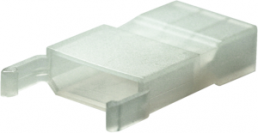 Insulating housing for 2.8 mm, 3 pole, polyamide, white, 925475-1