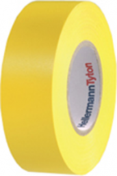 Insulation tape, 19 x 0.15 mm, PVC, yellow, 20 m, 710-00153