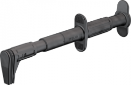 Flat measuring gripper, black, max. 25 mm, L 152 mm, CAT III, socket 4 mm, 66.9829-21