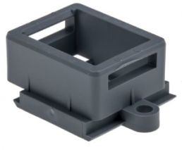 Mounting frame, gray, for RJ45 connector, 1689433