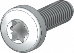 Thread-forming screw, TX, M6, 16 mm, DIN 7500-PE