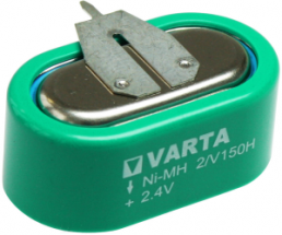 Nickel-metal hydride rechargeable battery, 150 mA·h, 2.4 V, Battery pack