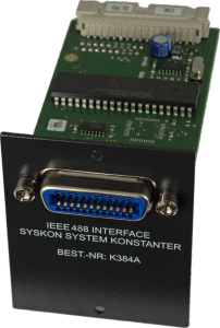 Option IEEE 488 interface for SYSKON KONSTANTER