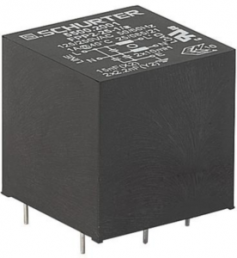 AC filter, 50 to 60 Hz, 1 A, 250 VAC, 30 mH, PCB connection, 5500.2125
