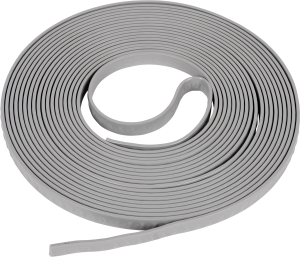 Installation tape, steel/polyethylene, gray, (L x W x H) 10 m x 14 x 2.5 mm