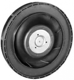 DC radial fan, 12 V, 100 x 25 mm, 86 m³/h, 63 dB, ball bearing, ebm-papst, REF100-11/12