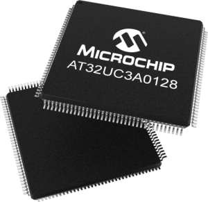 AVR microcontroller, 32 bit, 66 MHz, LQFP-144, AT32UC3A0128-ALUT