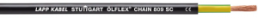 PVC control line ÖLFLEX CHAIN 809 SC 1 G 185 mm², black