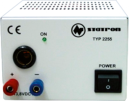 Laboratory power supply, 13,8 VDC, outputs: 3 (6 A), 83 W, 230 VAC, 2255.1