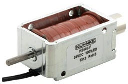 Linear solenoid, H 2446-F-24VDC, 100 % duty cycle