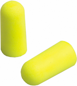E-A-Rsoft Ear Plugs36dB Yellow Neon, 250 Pairs
