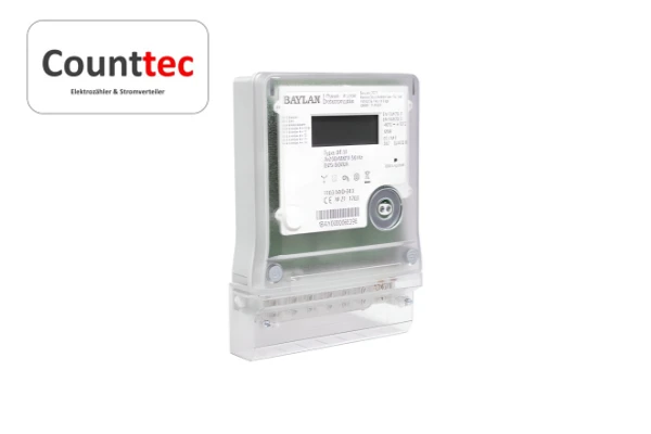 Counttec Three-phase meter for meter cross mounting MID