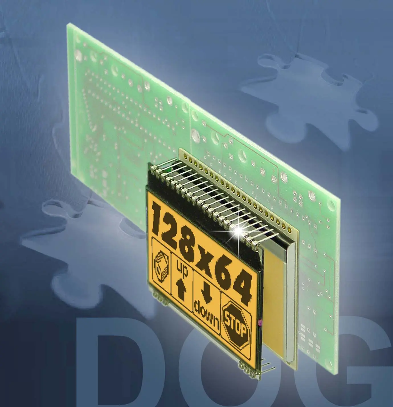 PI DOG board module from Display Visions now available at Bürklin Elektronik