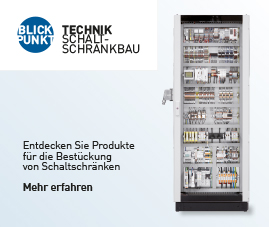 Bürklin Elektronik bietet hochwertige Produkte für den Schaltschrankbau