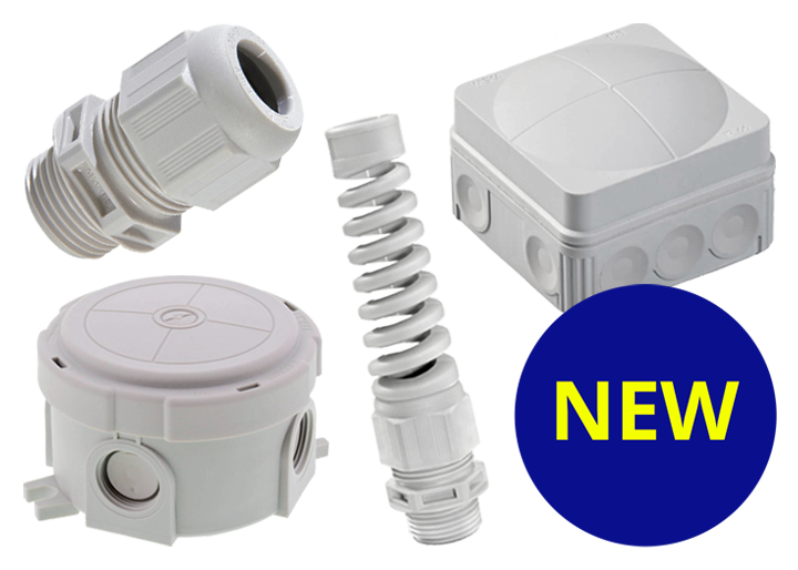 Picture: High-quality cable glands and power connectors