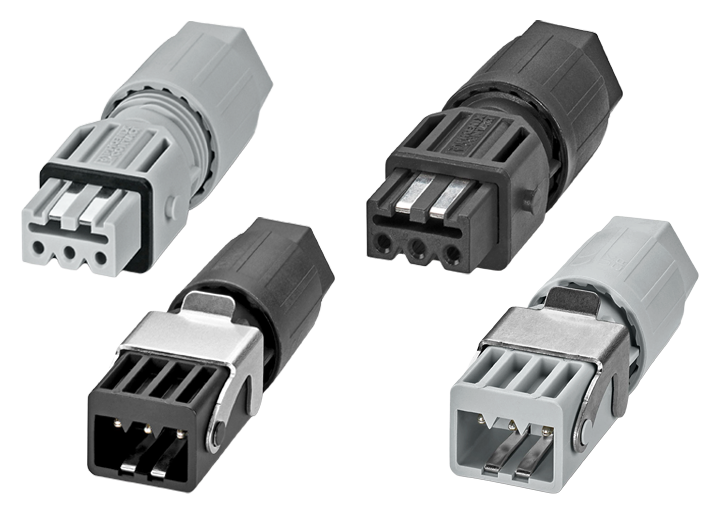 Picture: Connectors for outdoor motor connections