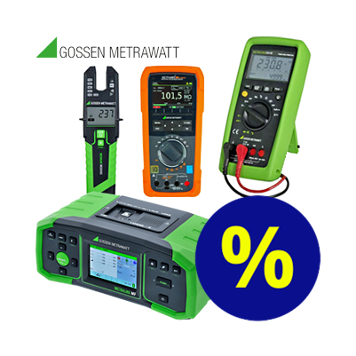 Take advantage of the Gossen Metrawatt autumn promotion now!