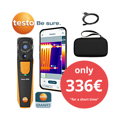 Testo 860i compact thermal imaging camera – temporarily discounted