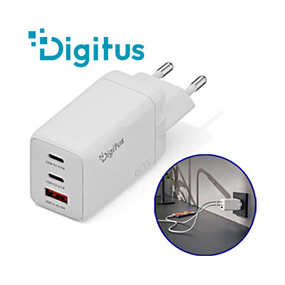 USB GaN Ladegerät 67 W Power im Kompaktformat