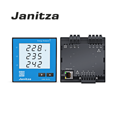 Economical energy data acquisition for the front panel