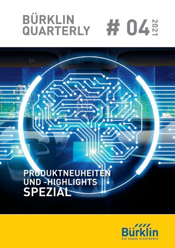 Bürklin Elektronik Quarterly #04/2021